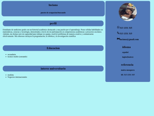 hoja de vidaluciana screenshot