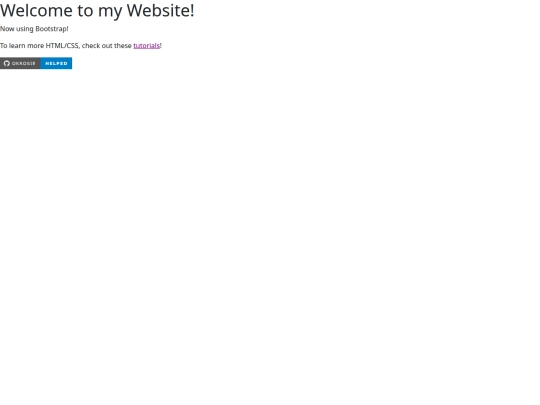 bootstrap screenshot