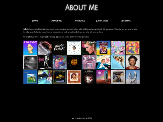 aboutme screenshot