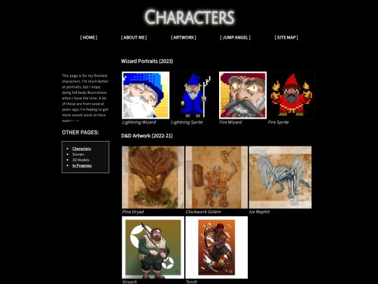 characters screenshot