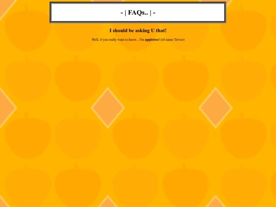 Faqs screenshot