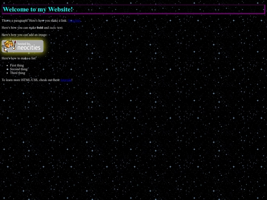 firstpage screenshot