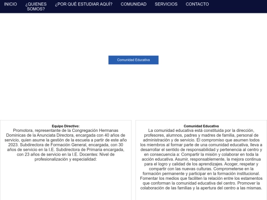 comunidad-educativa screenshot