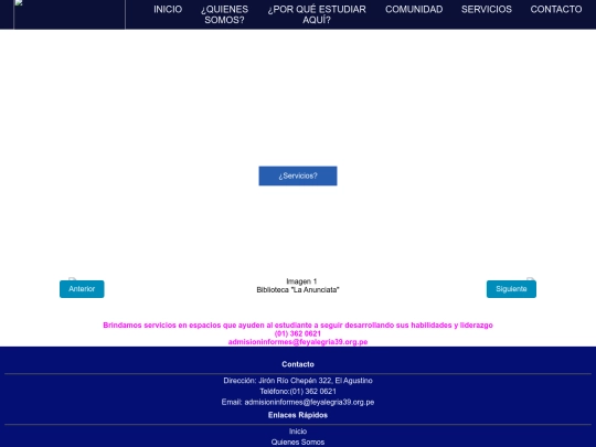 servicios screenshot