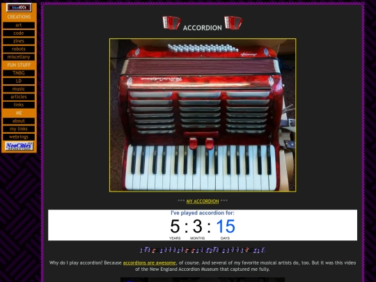 accordion screenshot