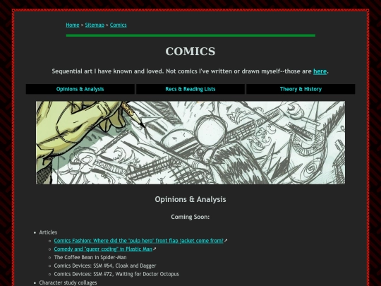 comics screenshot