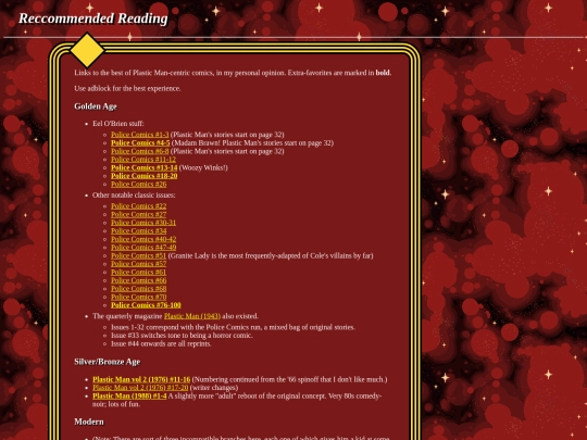 comics/plasticman/readinglist screenshot