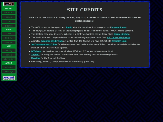 credits screenshot