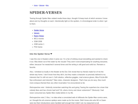 misc/spiderman screenshot