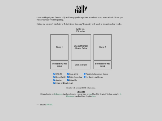 music/tallyhallsorter screenshot