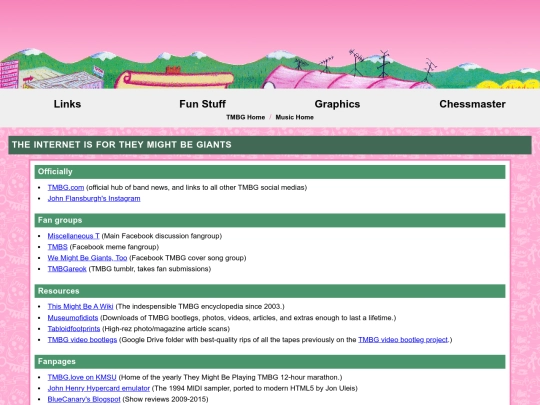 music/tmbglinks screenshot