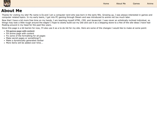 about_me/about_me screenshot