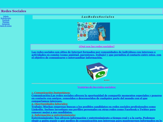 Redes Sociales screenshot