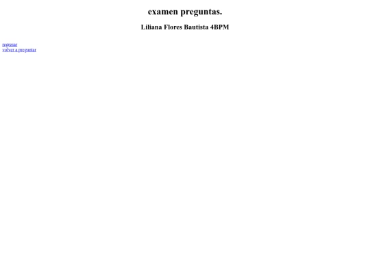 liliana4BPM/examenPreguntas screenshot