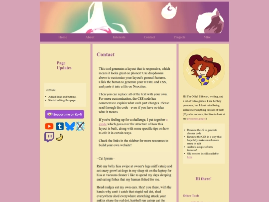 contact screenshot