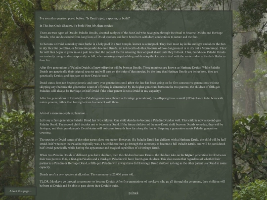 meta/druid-genetics screenshot