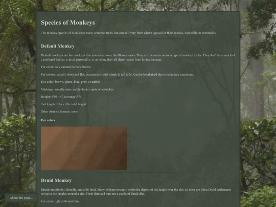 meta/species screenshot