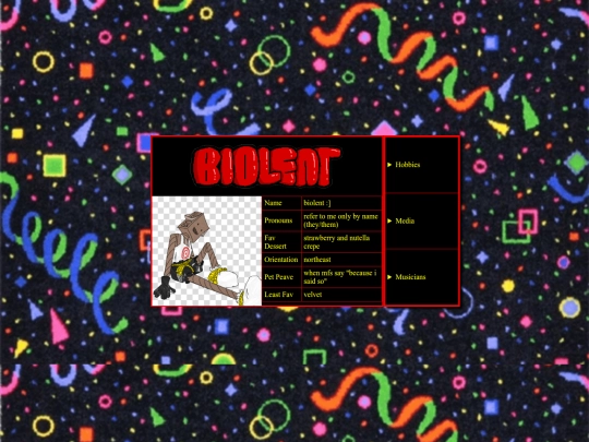 About Me Page/aboutme screenshot