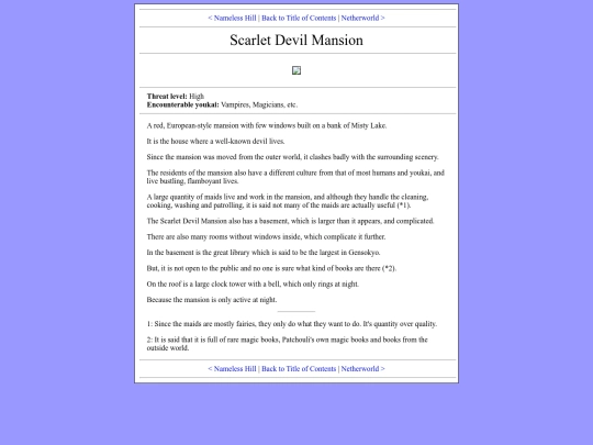 Scarlet Devil Mansion screenshot