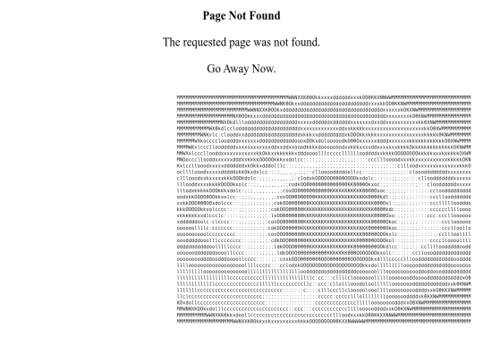 not_found screenshot