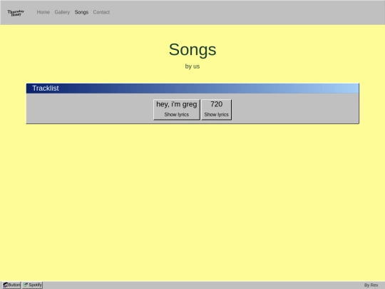 songs screenshot