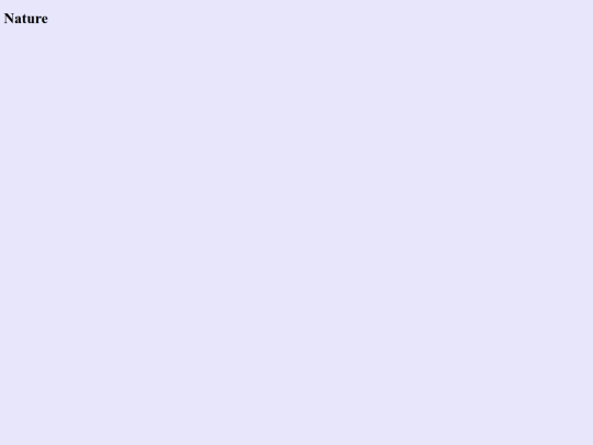 Webpages/nature screenshot