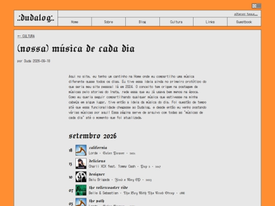 media/daily-songs-archive screenshot