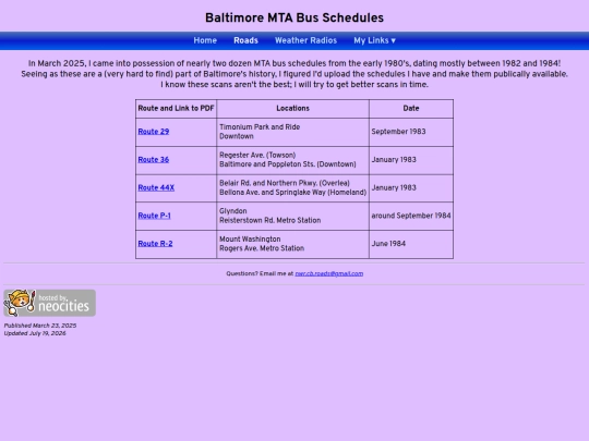 busschedule screenshot