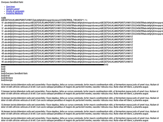 font/overpass-v16-latin_latin-ext-600italic-demo screenshot