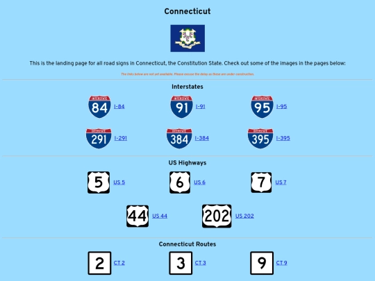 roadsigns/connecticut screenshot