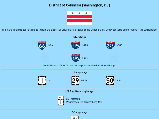 roadsigns/dc screenshot