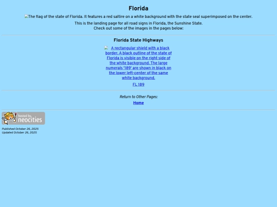roadsigns/florida screenshot