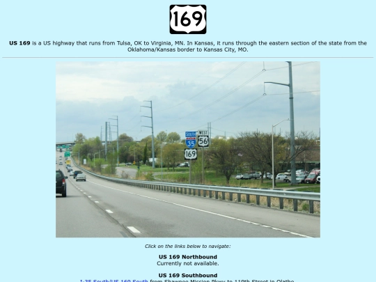 roadsigns/kansas/us-169 screenshot