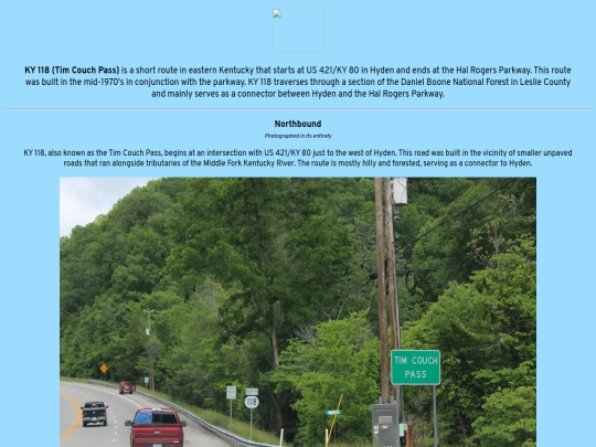 roadsigns/kentucky/ky118 screenshot