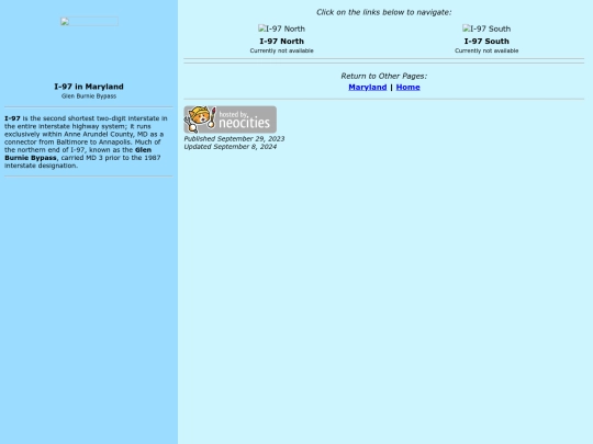 roadsigns/maryland/i-97 screenshot