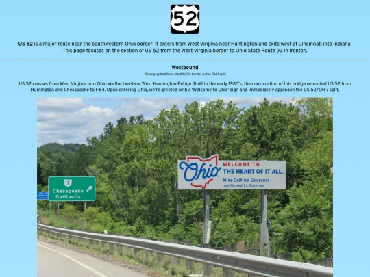 roadsigns/ohio/52/w1 screenshot