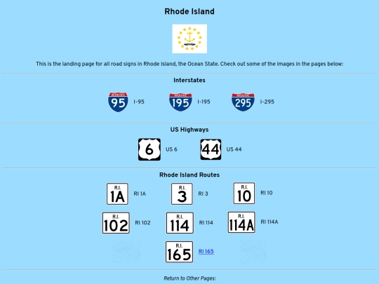 roadsigns/rhode-island screenshot