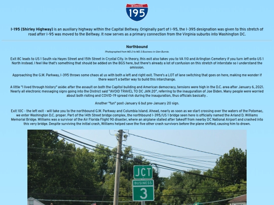 roadsigns/virginia/i195 screenshot