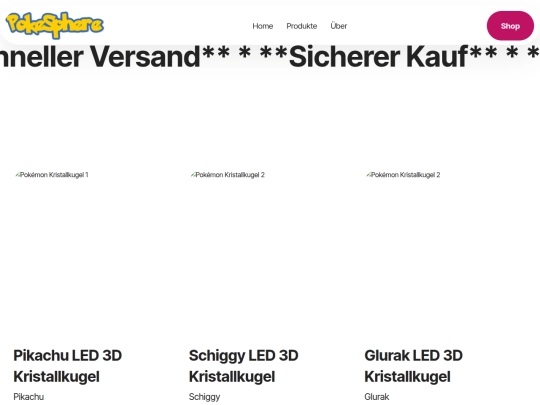 produkte screenshot
