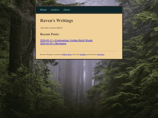 Writing screenshot