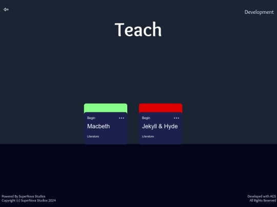 teach screenshot