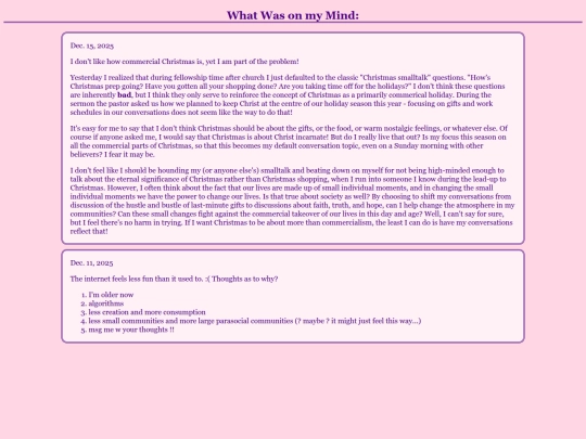 onmymind screenshot