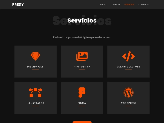 services screenshot