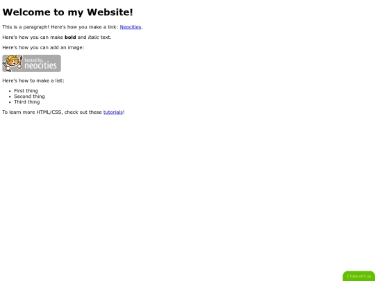 index screenshot