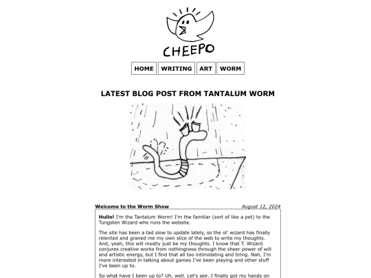 worm_corner screenshot