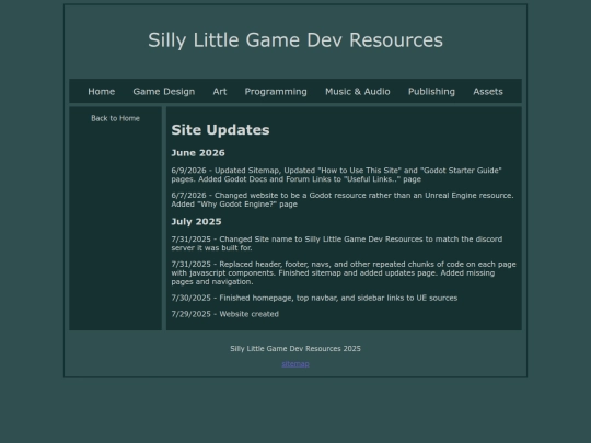 updates screenshot