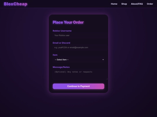 contact screenshot