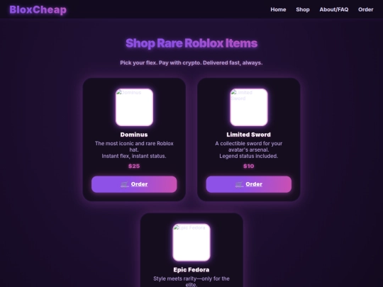 shop screenshot
