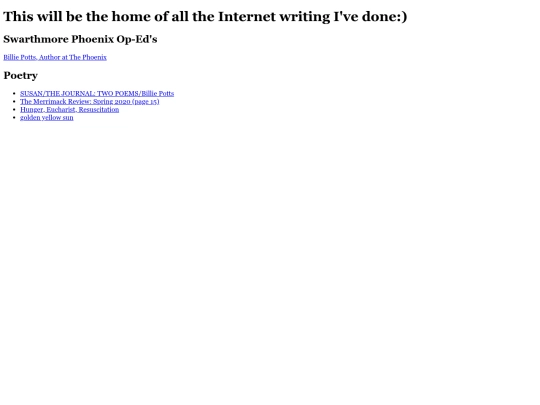 writing screenshot
