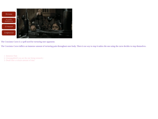 Crucio screenshot